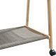 vidaXL vidaXL Wieszak na ubrania z półkami i kółkami, 96x45,5x155,5 cm 8