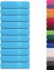 vidaXL vidaXL Ręczniki kąpielowe, 10 szt., turkusowe, 70x140 cm, bawełna 100% 2