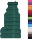 vidaXL vidaXL 12-cz. zestaw ręczników, zielone jabłko, 360 g/m2, bawełna 100% 2