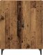 vidaXL vidaXL Komoda z szafką ścienną, stare drewno 6