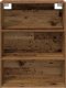 vidaXL vidaXL Komoda z szafką ścienną, stare drewno 7