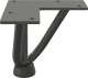 vidaXL Nogi do stołu Hairpin, 4 szt., antracyt, 10 cm, lita stal 5