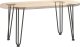 vidaXL Nogi do stołu Hairpin, 4 szt., antracyt, 42 cm, lita stal 8
