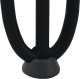 vidaXL Nogi do stołu Hairpin, 4 szt., czarne, 10 cm, lita stal 8