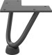 vidaXL Nogi do stołu Hairpin, 4 szt., antracyt, 10 cm, lita stal 4