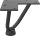 vidaXL Nogi do stołu Hairpin, 4 szt., antracyt, 10 cm, lita stal 5