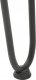 vidaXL Nogi do stołu Hairpin, 4 szt., antracyt, 72 cm, lita stal 8