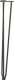 vidaXL Nogi do stołu Hairpin, 4 szt., antracyt, 72 cm, lita stal 5