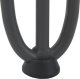 vidaXL Nogi do stołu Hairpin, 4 szt., antracyt, 72 cm, lita stal 9