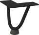 vidaXL Nogi do stołu Hairpin, 4 szt., czarne, 10 cm, lita stal 3