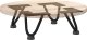 vidaXL Nogi do stołu Hairpin, 4 szt., czarne, 10 cm, lita stal 7