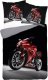 Detexpol  Pościel 3D satynowa z mikrowłókna MOTOCYKL ŚCIGACZ 160x200 Detexpol 1