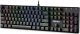 Klawiatura Defender Klawiatura przewodowa Defender MIRAX GK-352 MECHANICZNA podświetlana gaming RGB outemu blue 4