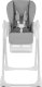 Tectake Krzesełko do karmienia Sophia, składane, regulowane, 5-punktowy pas - biały 3