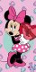 Jerry Fabrics Ręcznik Myszka Minnie 70x140 kąpielowy plażowy 1