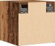 vidaXL vidaXL Wisząca szafka telewizyjna, stare drewno, 30,5x30x30 cm 5