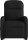 vidaXL vidaXL Podnoszony fotel masujący, rozkładany, czarny, obity tkaniną 5