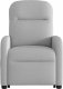 vidaXL vidaXL Podnoszony fotel masujący, elektryczny, rozkładany, szary 5