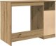 vidaXL vidaXL Biurko, dąb artisan, 102x76x50 cm, materiał drewnopochodny 6