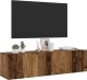 vidaXL Ścienna szafka TV, stare drewno, 120x30x30 cm 1
