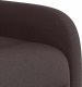 vidaXL vidaXL Rozkładany fotel masujący, ciemnobrązowy, obity tkaniną 9