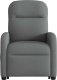 vidaXL vidaXL Podnoszony fotel masujący, elektryczny, rozkładany, ciemnoszary 4