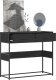 vidaXL Stolik konsolowy, czarny, 90x35x80 cm 1
