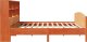 vidaXL Łóżko z regałem, bez materaca, 180x200 cm, lite drewno sosnowe 5