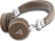 Słuchawki Guess Guess Bluetooth ENC GUBH70PGTSPSW Brown Grained Classic Round Shape Headphones 1