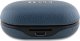 Słuchawki Guess Guess Bluetooth headphones GUTWSPGTSPSB TWS + docking station blue/blue Grained Classic Logo 4