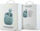 Słuchawki Guess Guess Bluetooth headphones GUTWSJ14ESGQ TWS + docking station turquoise/turquoise Printed Classic Logo 3