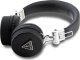 Słuchawki Guess Guess Bluetooth ENC GUBH70PGTSPSK on-ear headphones black/black Grained Classic Round Shape 1