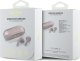 Słuchawki Guess Guess Bluetooth Headphones GUTWSC2MCDSP TWS + Docking Station Pink/Pink Elongated Metallic Printed Logo 6