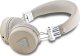 Słuchawki Guess Guess Bluetooth on-ear headphones ENC GUBH70PGTSPSE beige/beige Grained Classic Round Shape 1