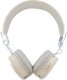 Słuchawki Guess Guess Bluetooth on-ear headphones ENC GUBH70PGTSPSE beige/beige Grained Classic Round Shape 2