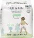 Kit and Kin Kit and Kin, Pieluchomajtki Nappy Pants 6 XL (12-17kg), Hedgehog/Racoon, 18 szt. 1