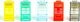 NetRack Wty k RJ45 UTP kat. 6, linka, Netrack, kolor MIX (100 szt) 1
