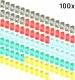 NetRack Wty k RJ45 UTP kat. 6, linka, Netrack, kolor MIX (100 szt) 3