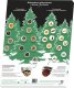 Kalendarz adwentowy Cup&You Zestaw - 3 duże kalendarze Christmas Land z herbatą liściastą oraz kawą arabica 13