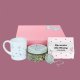 Cup&You Zestaw prezentowy dla mamy z herbatą "Dziękuję, że jesteś". Box dla Mamy z herbatą, najlepszy pomysł na prezent upominek na Dzień Matki - zaparzacz, kubek, zestaw herbat, mydlane róże 2