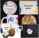 Cup&You Zestaw prezentowy Thank You z kawą, najlepszy pomysł na prezent upominek dla bliskich by im podziękować- czekoladowy medalion, kubek, zestaw kaw, kawa w mini veku 2