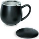 Cup&You Zestaw prezentowy Big Box ŚLubny- Zestaw herbat z okazji Ślubu: 20 saszetek - 20x 5g z herbatą o różnych smakach, Matowe kubki z zaparzaczem biały i czarny, świeca sojowa bukiet piwonii, herbata 9