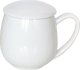 Cup&You Zestaw prezentowy dla Taty - Duży zestaw kaw dla Taty : 20 saszetek x 10g z różnymi smakami kawy, świeca sojowa Aloes i Ogórek, kubek z zaparzaczem i pokrywką biały, kawa czekoladowa, herbata earl gre 15