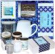 Cup&You Zestaw prezentowy dla Taty - Duży zestaw kaw dla Taty : 20 saszetek x 10g z różnymi smakami kawy, świeca sojowa Aloes i Ogórek, kubek z zaparzaczem i pokrywką biały, kawa czekoladowa, herbata earl gre 3