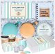 Cup&You Big Box Tea gift set - bogaty zestaw herbat sypanych. Świeca sojowa oraz kubki z zaparzaczem i pokrywką to idealna kompozycja prezentowa, która zaskoczy i sprawi radość osobie obdarowanej 2