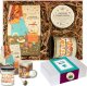 Cup&You Jesienny Box AUTUMN INSPIRATION- 10 sypanych herbat 10x5g z uroczym zaparzaczem z zawieszką, herbata Autumn inspiration ,sojowa świeca #Jesieniara 1