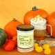 Cup&You Naturalna świeca sojowa Creamy Pumpkin Latte o zapachu dyni i spienionej śmietanki, w szklanym naczyniu, idealna jako podarunek dla bliskich, 300ml 2
