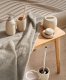 Kleine Wolke Kleine Wolke Sand Kubek łazienkowy kompozyt ceramiczny Eco Care beż macadamia 2