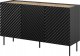 Cama Meble ML Komoda 3D2SZ ONDA 150x45x85 czarny 1