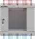 Lanberg ML SZAFA INSTALACYJNA RACK WISZĄCA 10" 4U 300X300 SZARA DRZWI PRZESZKLONE LANBERG (FLAT PACK) 10